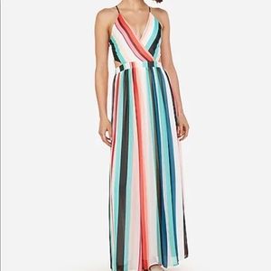 Express Rainbow Stripe Maxi